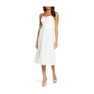 Charli Pleated Midi Dress